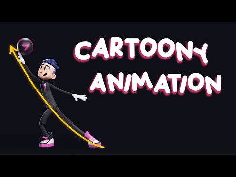 CARTOONY ANIMATION (Explained in 50 seconds)