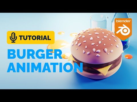 Blender Burger Animation Tutorial | Polygon Runway