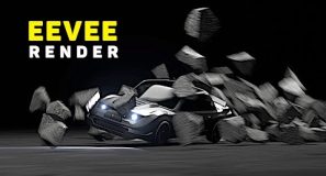Blender 3D Car Destruction Animation using Eevee