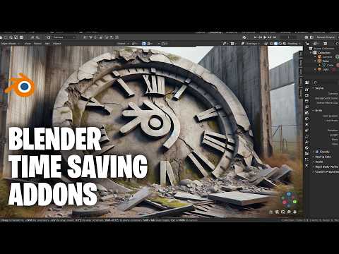 Time saving blender libraries