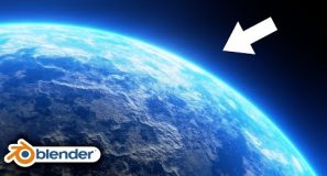 How to Make a Planet Atmosphere in Blender 🌎 (Tutorial)
