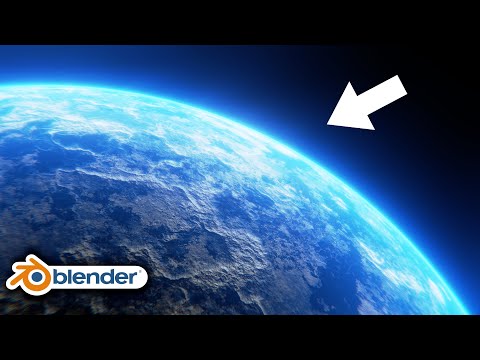 How to Make a Planet Atmosphere in Blender ðŸŒŽ (Tutorial)