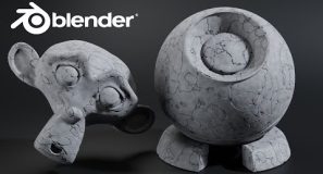 Blender 4.0 | Cracked Concrete Shader Tutorial | Procedural