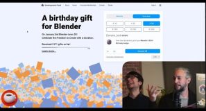 GIFT for Blender 🎁! – Blender Today LIVE #243