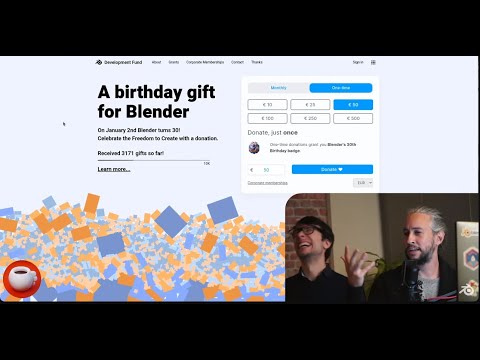 GIFT for Blender 🎁! – Blender Today LIVE #243