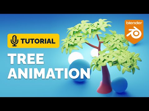 Blender Tree Wind Animation Tutorial | Polygon Runway