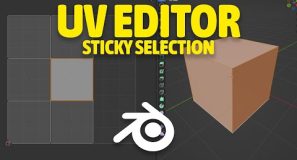 How to Fix Vertices Sticking Together in the UV Editor – Blender Tutorial