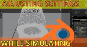 Adjust Forcefield Settings While Simulating Molecular Plus