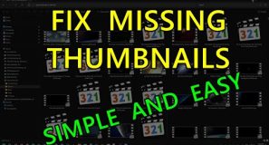 Fix Missing Thumbnail Preview Windows 10 & 11