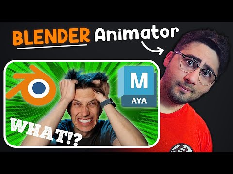 Blender Animator REACTS to ‘Maya Animator Tries Blender’