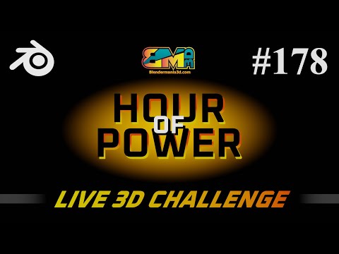 Blender LIVE Challenge – HOP 195