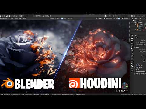 making houdini vfx in blender