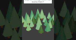 Blender Tutorial Day #72 – Making A Low Poly Scene Part 1