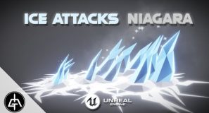 Unreal Engine 5 – Ice Attack Effect – Niagara Tutorial