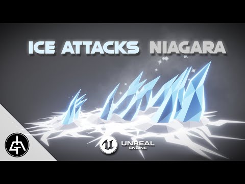 Unreal Engine 5 – Ice Attack Effect – Niagara Tutorial