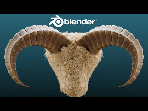 Anyone Can Make Horns | Blender 4.0 Tutorial