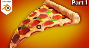 Pizza Slice 🍕 Part 1 (Blender Tutorial)