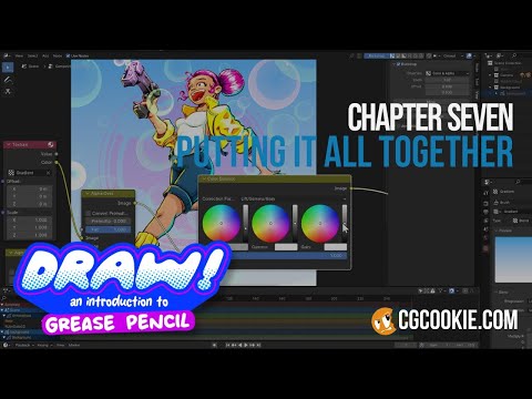 Grease Pencil Character in Blender – DRAW Chapter Seven