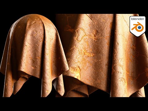 Procedural Cracked Leather Material (Blender Tutorial)