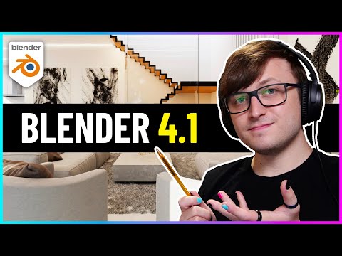 Blender 4.1 is Here! – What are the NEW Features?