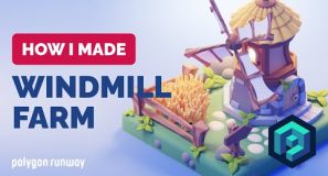 Windmill Farm in Blender – 3D Modeling Process | Polygon Runway