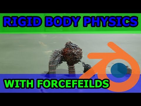 Rigid Body Physics With Forcefields Blender