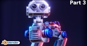 Sci-Fi Mech Robot – Part 3 (Blender Tutorial)