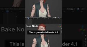 Have you tried the bake node from the Blender 4.1 release yet? #b3d #geonodes #speed #nodetree