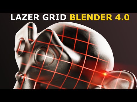 Procedural Lazer Projection: Blender Tutorial