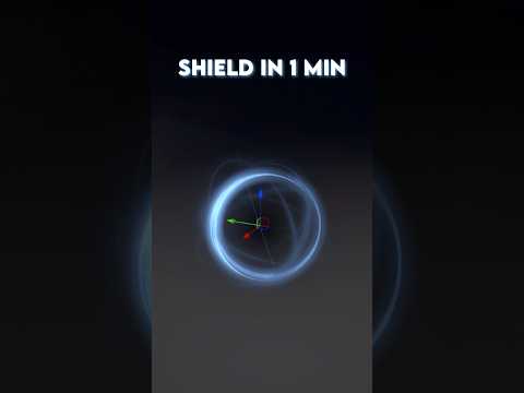 Shield in 1 min! #unity #gamedev #vfx