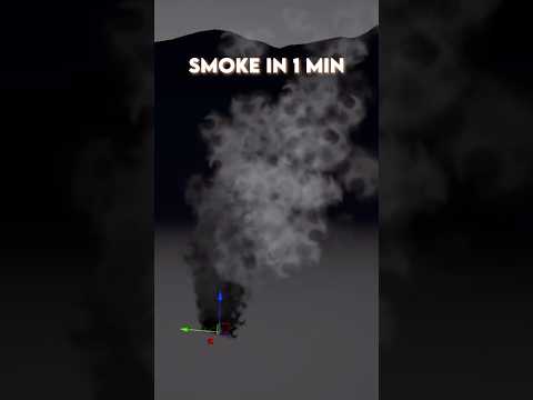 Smoke in 1 min! #unity #gamedev #vfx