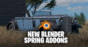 New Blender Addons This Spring