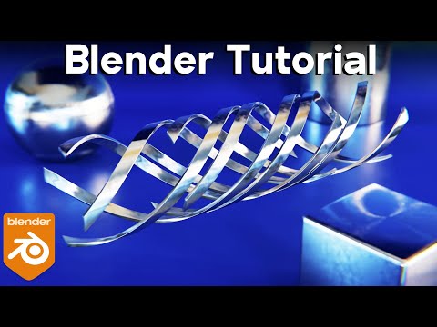 Satisfying Metal Weave Looping Animation (Blender Tutorial)