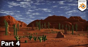 Part 4: Stylized Desert Environment 🏜️ (Blender Tutorial)