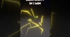 Electricity in 1 min! #unity #gamedev #vfx