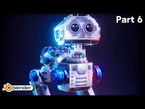 Sci-Fi Mech Robot – Part 6 (Blender Tutorial)