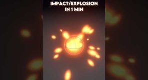 Explosions in 1 min! #unity #gamedev #vfx
