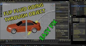 Flip Fluid Going Through Obstacle – Easy Fix