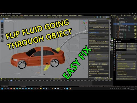 Flip Fluid Going Through Obstacle – Easy Fix