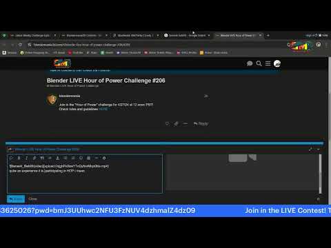 Blender LIVE Hour of Power Challenge #204