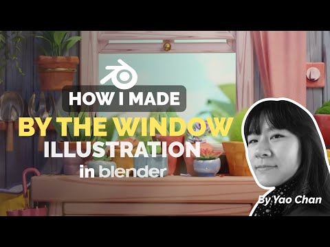 By The Window – 3D Illustration Process by Yao Chan | Polygon Runway