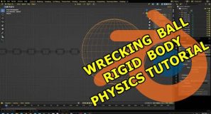 Wrecking Ball Rigid Body Physics Tutorial Blender