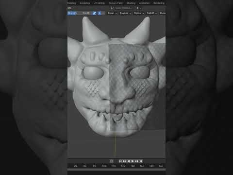 Blender Tutorial Day #82 – Sculpting In Blender Part 5