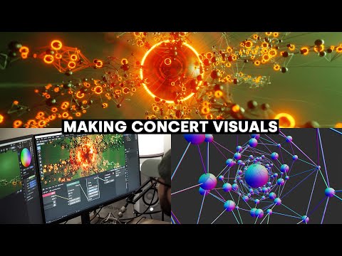 Making Visuals for Concerts in Blender (Motion Graphics)