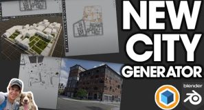 ICity – A NEW City Generator for Blender is Here!