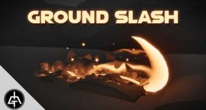 Unreal Engine 5 – Ground Slash VFX – Niagara Tutorial