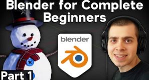 Part 1 – Blender for Complete Beginners Tutorial Series (Navigation & Shortcut Keys)