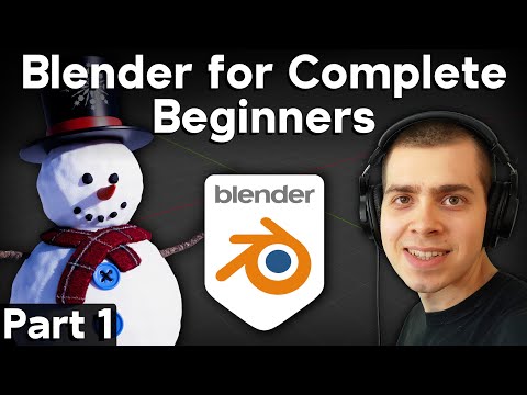 Part 1 – Blender for Complete Beginners Tutorial Series (Navigation & Shortcut Keys)