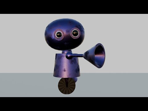 Blender Tutorial Day #62 – Making A Robot Animation Part 1