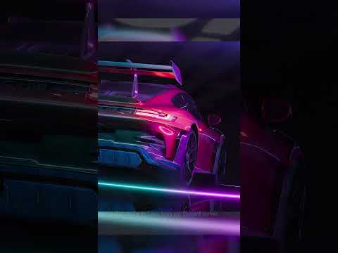 Master Car Lighting in Blender with Emissive Lights! 🚗✨ #blender